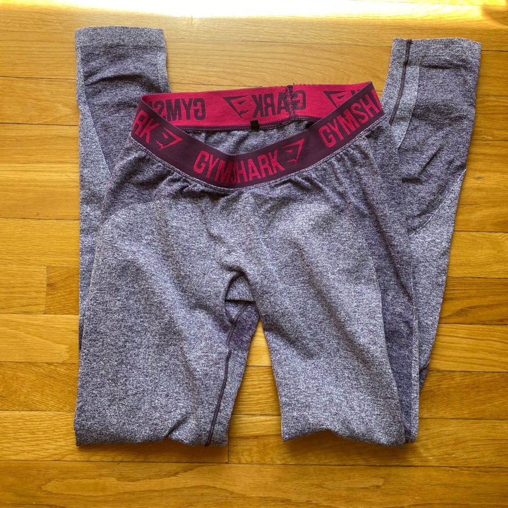 Gymshark Leggings Purple Flex, Size Medium